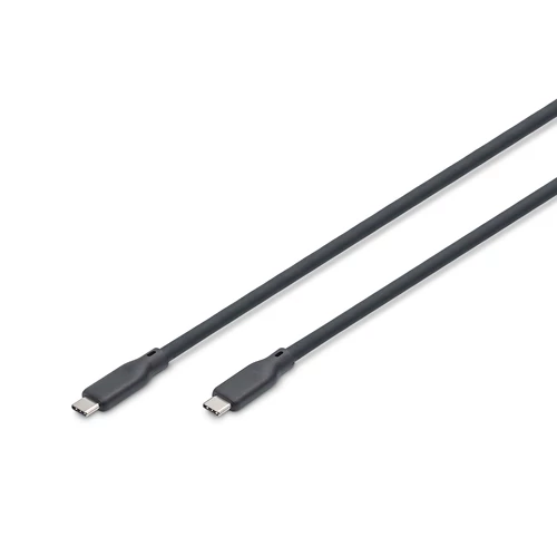 Digitus AK-300350-015-S, 1,5 M, USB C, USB C, USB4 Gen 2x2, 80 Gbit/s, Fekete