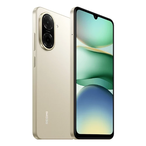 Xiaomi Redmi A5, 17,5 cm (6.88"), 3 GB, 64 GB, 32 MP, Android 15, Arany, Homok