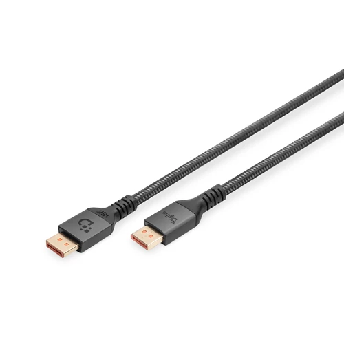 Digitus DB-340111-020-S, 2 M, DisplayPort, DisplayPort, Dugó, Dugó, 15360 x 8640 pixelek