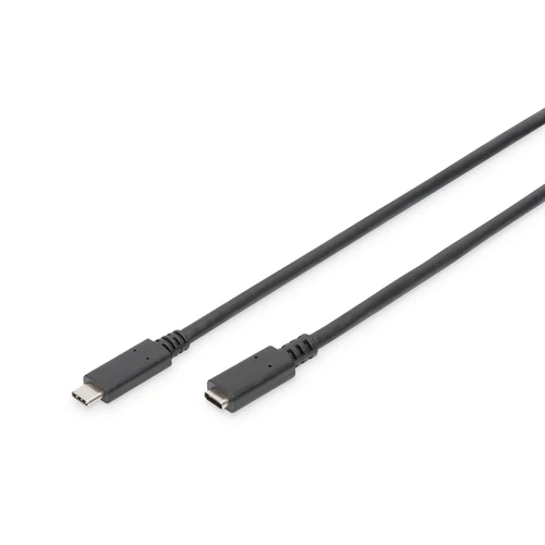 Digitus AK-300210-020-S, 2 M, USB C, USB C, USB 2.0, 0,48 Gbit/s, Fekete