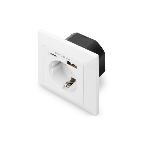 Digitus DA-70615, Fehér, 250 V, 50 Hz, 60 mm, 90 mm, 90 mm