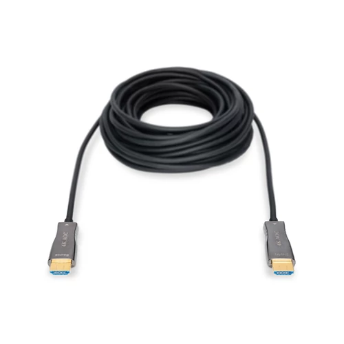 Digitus AK-330125-150-S, 15 M, HDMI A-típus (Standard), HDMI A-típus (Standard), 4096 x 2560 pixelek, 3D, Fekete