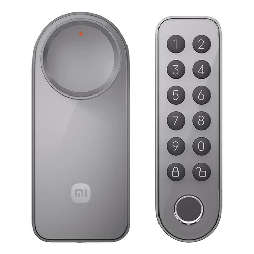 Xiaomi BHR07XDGL, Intelligens ajtózár, Bluetooth, Kód, Ujjlenyomat olvasó, Távirányító, Szürke, Android, iOS, Akrilnitril-butadiénsztirol (ABS), Polikarbonát (PC), Lítium-ion (Li-ion)