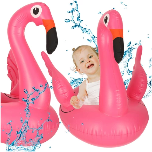 Felfújható gyermek úszógumi, úszómatrac flamingó