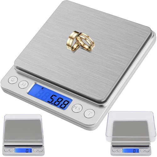 Kitchen scale 500x0.01g Ruhhy