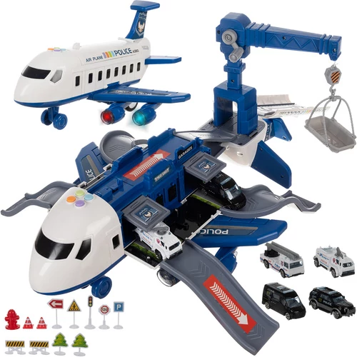 Folding police plane - parking lot 26680