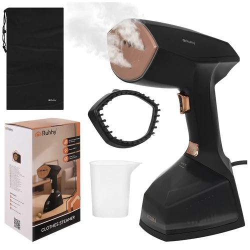 2000W black clothes steamer Velira Ruhhy 26901