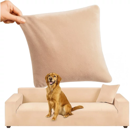 Ruhhy 26184 beige sofa cover 190-230cm