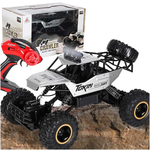 RC car Rock Crawler 1:12 4WD METAL ezüst RC car Rock Crawler 1:12 4WD ezüst