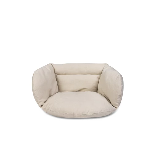 Gólyafészek Hinta Párna, 4 Részes, 65% Pamut, 56x63x36cm, Ekrü