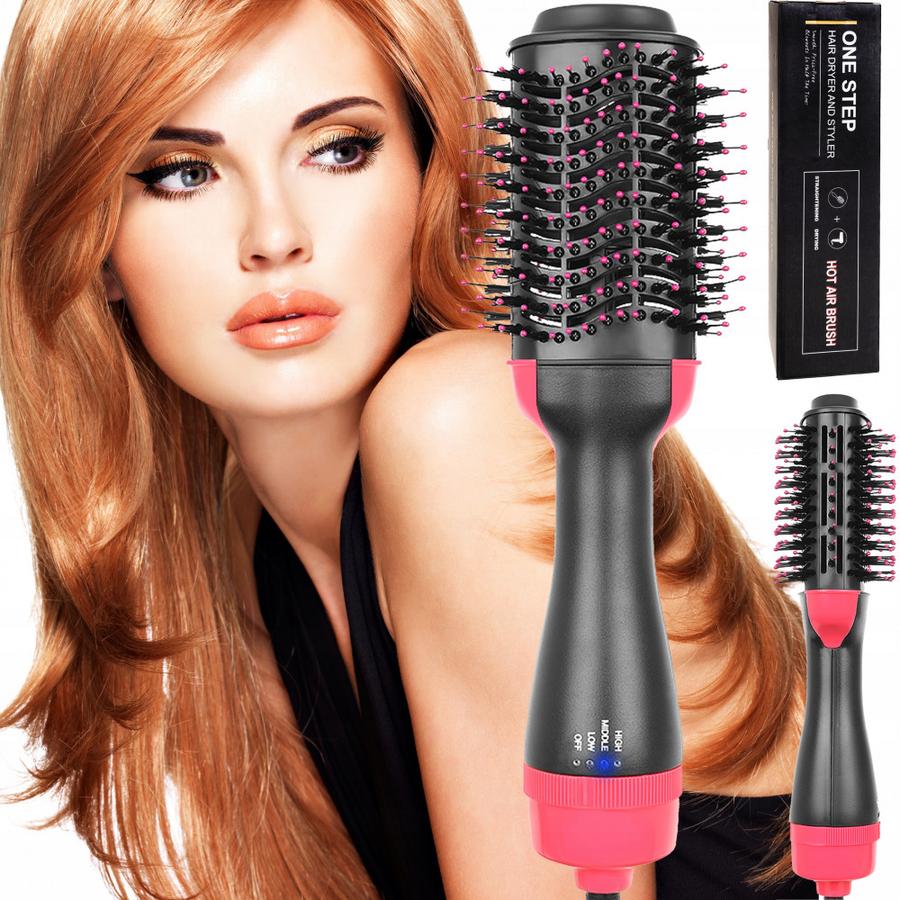 4 az 1ben kefe, hajszárító, hajformázó és göndörítő egyben Egészség