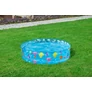 Kép 2/6 - Bestway hordozható medence gyerekeknek, 122 x 122 x 25 cm (55028)
