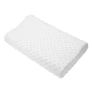 Kép 4/6 - Memóriahabos párna 46x28x5-7 5cm termoplasztikus nyakcsigolya-támasztó ekrü