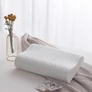 Kép 3/6 - Memóriahabos párna 46x28x5-7 5cm termoplasztikus nyakcsigolya-támasztó ekrü