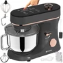 Kép 1/5 - Robot konyhai RUHHY 2200W - 6.2L Melegítős keverőedénnyel, Szürke/Arany