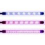 Kép 3/6 - Állványos növénynevelő, palántázó lámpa 4 db LED panellel, vörös-kék fény, időzítő, USB+hálózati adapter