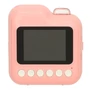 Kép 2/2 - Prémium instant fényképezőgép gyerekeknek, 24mpx, fehér-pink