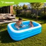 Kép 2/3 - Trizand 185x130x50 cm felfújható medence – Családi kerti pancsoló