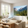 Kép 2/8 - Hordozható prémium LED projektor Full HD 16:9 1920x1080 felbontással állvány + hangszóró + távirányítóval
