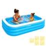 Kép 1/3 - Trizand 185x130x50 cm felfújható medence – Családi kerti pancsoló