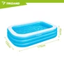Kép 3/3 - Trizand 185x130x50 cm felfújható medence – Családi kerti pancsoló