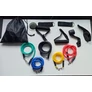 Kép 2/5 - 5 db-os Fitness Gumiszett 5-25 kg ellenállás 2 fogantyú fitness+crossfithez ajtó rögzítővel tokkal