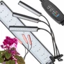 Kép 3/5 - 3 ágú USB-s vörös és kék színű lámpa palánták neveléséhez,  3 x 18 cm 