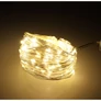 Kép 1/5 - 100 micro LED-es elemes dekor fényfüzér, tündérfény, meleg fehér, 5 m