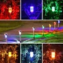 Kép 2/6 - Arti Casa 10 db-os napelemes inox kerti LED lámpa szett, IP44, 36 cm, RGB hangulatfénnyel