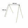 Kép 4/5 - Paradicsomkaró 10 db-os szett – 120 cm hosszú, zöld, 4 csatlakozóval