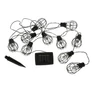 Kép 7/7 - 10 LED-es napelemes kerti girland lámpa – 3,8 m hosszú, loft stílus