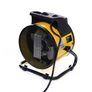 Kép 2/5 - Kraft&Dele acél fűtőbetétes ipari hősugárzó, 2500 W