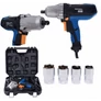 Kép 1/9 - Kraft&amp;Dele elektromos ütvecsavarozó, 4 db csőkulccsal, 1/2", 2200W