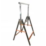Kép 3/11 - Állítható, összecsukható állvány, építőállvány, 80 - 130 cm, 100 kg terhelhetőséggel