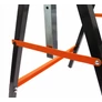 Kép 8/11 - Állítható, összecsukható állvány, építőállvány, 80 - 130 cm, 100 kg terhelhetőséggel
