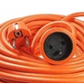 Kép 3/3 - Kraft&Dele 30 m-es kerti Lengő hosszabbító kábel, narancssárga, 3 x 1,0 mm2