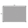 Kép 3/6 - Erős vastag vízálló takaró ponyva, tarpaulin, 4x5 m, Gardlov, 120g/m2