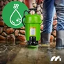 Kép 7/13 - MalTec Darálós búvárszivattyú szennyezett vízhez, IPX8, 18000l/h, 10m kábel, 8m-es merülő mélység, 