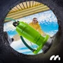 Kép 4/13 - MalTec Darálós búvárszivattyú szennyezett vízhez, IPX8, 18000l/h, 10m kábel, 8m-es merülő mélység, 
