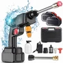 Kép 1/11 - Akkus magasnyomású mosó kompresszor 2 db 24V akkumulátor, 38 bar, 250l/H