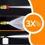 Kép 6/11 - Akkus magasnyomású mosó kompresszor 2 db 24V akkumulátor, 38 bar, 250l/H