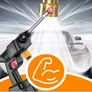Kép 7/11 - Akkus magasnyomású mosó kompresszor 2 db 24V akkumulátor, 38 bar, 250l/H
