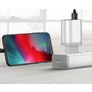 Kép 3/3 - 3 USB kimenetes hálózati adapter – karácsonyi fényfüzérekhez, fehér