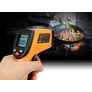 Kép 2/10 - Non-contact Érintésmentes lézeres pirométeres hőmérő -50 +380°C