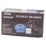 Kép 11/11 - PaintZoom elektromos festékszóró pisztoly tartállyal 800 mL 650 W