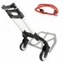 Kép 2/9 - Kraft&amp;Dele összecsukható gumikerekes aluminium raktári szállító 80 Kg KD3015