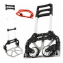 Kép 8/9 - Kraft&amp;Dele összecsukható gumikerekes aluminium raktári szállító 80 Kg KD3015