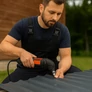 Kép 6/12 - Kraft&Dele Elektromos lemezolló hullámos trapéz alakú és laplemezhez 1600W 1 6-2 5mm