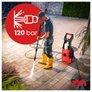 Kép 4/9 - Maltec Elektromos nagynyomású mosó kompresszor, 1400W, 150 bar, 390L/h, automata leállítással, M2.1400