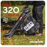 Kép 5/10 - RED Technic Elektromos levélfúvó vákuumos levél aprító, 3550 W , 320 Km/h